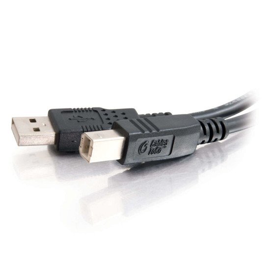 C2G Câble USB 2.0 A/B de 1 M - Noir