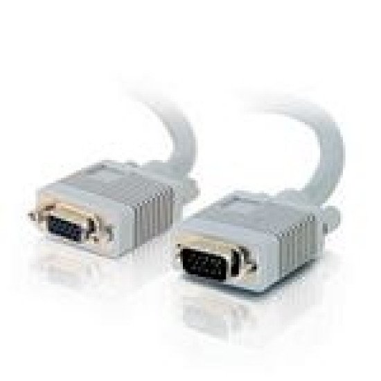 C2G 0.5m Monitor HD15 M/F cable câble VGA 0,5 m VGA (D-Sub) C2G 0.5m Monitor HD15 M/F cable câble VGA 0,5 m VGA (D-Sub)