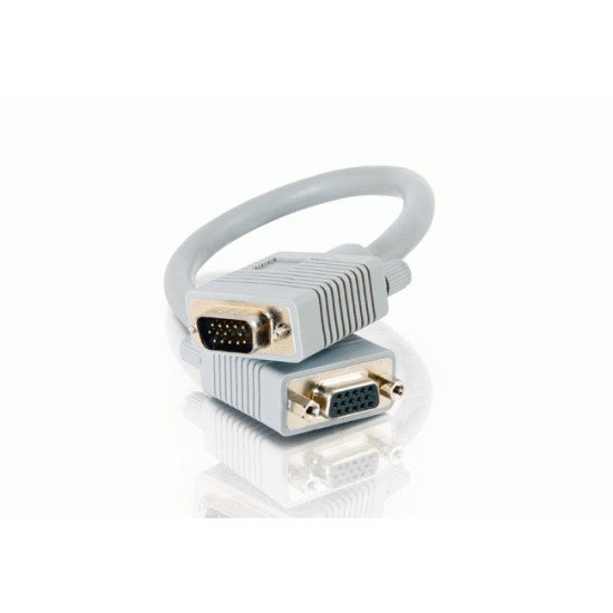 C2G 0.5m Monitor HD15 M/F cable câble VGA 0,5 m VGA (D-Sub) C2G 0.5m Monitor HD15 M/F cable câble VGA 0,5 m VGA (D-Sub)
