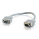 C2G 0.5m Monitor HD15 M/F cable câble VGA 0,5 m VGA (D-Sub) C2G 0.5m Monitor HD15 M/F cable câble VGA 0,5 m VGA (D-Sub)