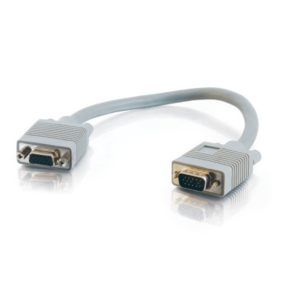 C2G 1m Monitor HD15 M/F cable câble VGA VGA (D-Sub)