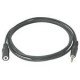 C2G 5m 3.5mm Stereo Audio Extension Cable M/F câble audio 3,5mm Noir