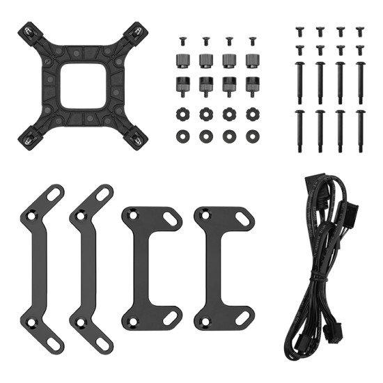 DeepCool LQ240 Processeur Kit de refroidissement du liquide 12 cm Noir 1 pièce(s) DeepCool LQ240 Processeur Kit de refroidissement du liquide 12 cm Noir 1 pièce(s)