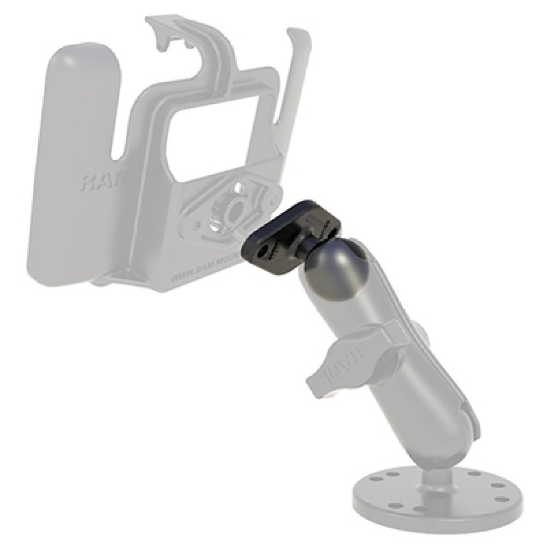 Ram Mount RAP-B-238U Halterungsset – Mit Gummiball & Diamantbasis Für Befestigung
