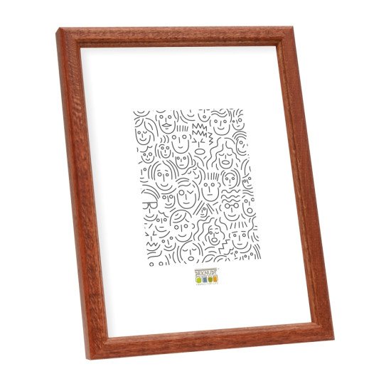 Deknudt S236H3 15x20 houten lijst donkerbruin Cadre pour une seule photo Marron Deknudt S236H3 15x20 houten lijst donkerbruin Cadre pour une seule photo Marron