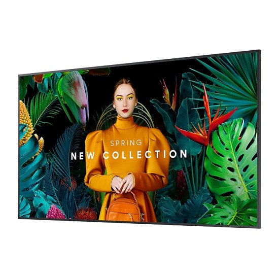 Samsung QH50C Panneau plat de signalisation numérique 127 cm (50") LED Wifi 700 cd/m² 4K Ultra HD Noir Intégré dans le processeur Tizen 24/7