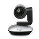 Logitech CC3000e webcam USB 2.0 Noir, Argent