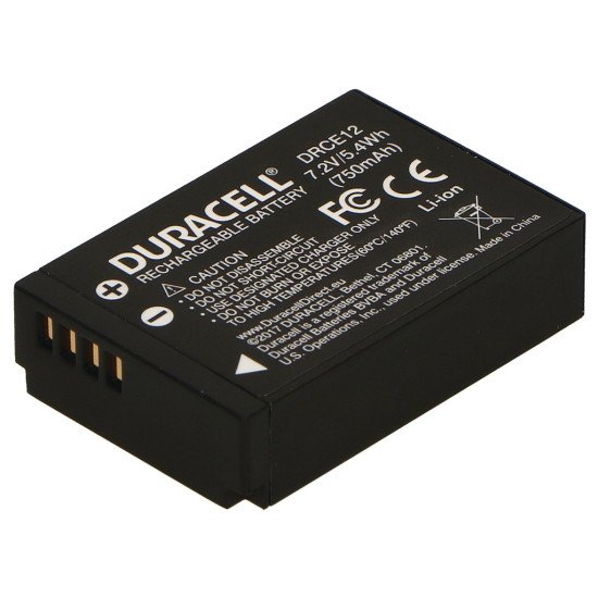 Duracell DRCE12 batterie de caméra/caméscope Lithium-Ion (Li-Ion) 750 mAh