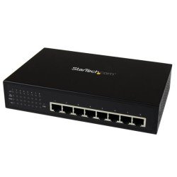 StarTech.com Switch Gigabit Ethernet Industriel 8 Ports Non Géré avec Power over Ethernet - Commutateur 802.3af/at PoE+ StarTech.com Switch Gigabit Ethernet Industriel 8 Ports Non Géré avec Power over Ethernet - Commutateur 802.3af/at PoE+