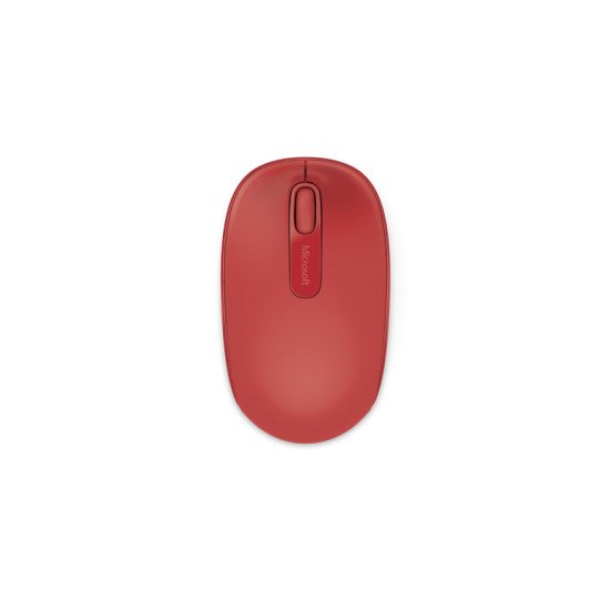Microsoft 1850 Souris Rouge Sans fil Microsoft 1850 Souris Rouge Sans fil