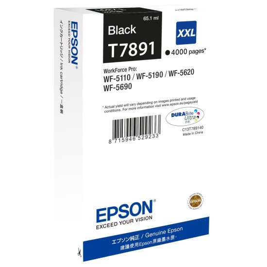 Epson T7891 Cartouche encre Noir