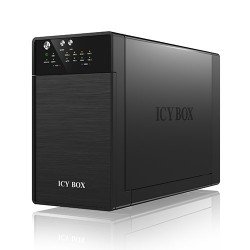 ICY BOX IB-RD3620SU3 boîtier de disques Bureau Noir ICY BOX IB-RD3620SU3 boîtier de disques Bureau Noir