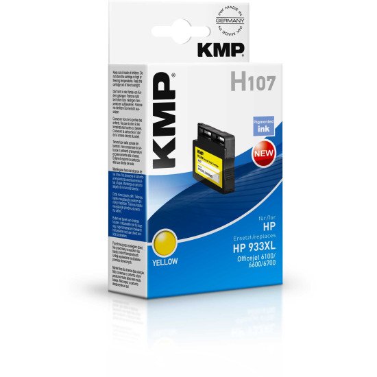 KMP H107 cartouche d'encre 1 pièce(s) Jaune
