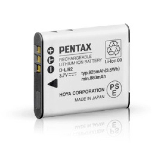 Pentax D-LI92 Lithium-Ion (Li-Ion) 925 mAh