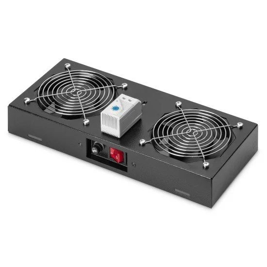 Digitus Unité de ventilation de toit pour boîtier mural de 483 mm (19 po) Digitus Unité de ventilation de toit pour boîtier mural de 483 mm (19 po)