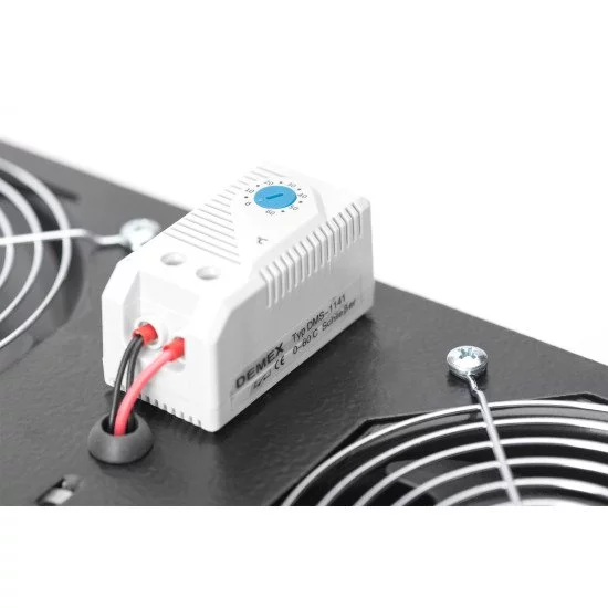 Digitus Unité de ventilation de toit pour boîtier mural de 483 mm (19 po) Digitus Unité de ventilation de toit pour boîtier mural de 483 mm (19 po)