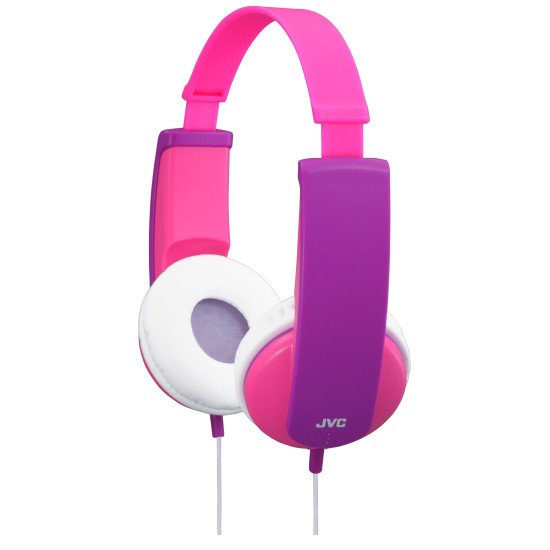 JVC HA-KD5-P-E écouteur/casque Écouteurs Avec fil Arceau Musique Rose, Violet