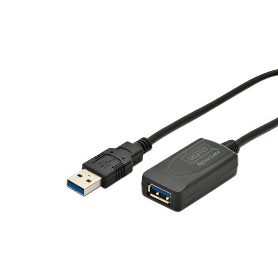 Digitus DA-73104 câble USB 5 m 3.2 Gen 1 (3.1 Gen 1) USB A Noir