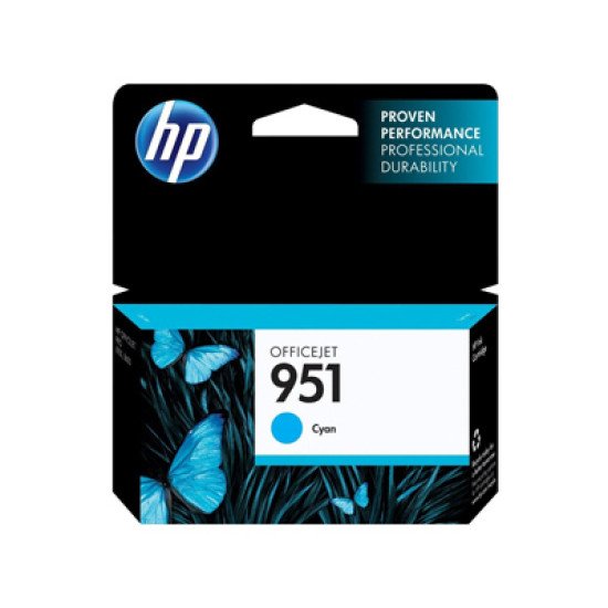 HP 951 Cyan Officejet Ink Cartridge / CN050AE#BGX Cartouche encre / Cyan