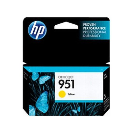 HP 951 Yellow Officejet Ink Cartridge / CN052AE#BGX Cartouche encre / Jaune