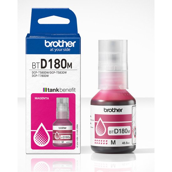 Brother BTD180M Magenta Bouteille d'encre originale