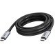 Vision TC 5MUSBC/BL câble USB USB 3.2 Gen 2 (3.1 Gen 2) 5 m USB C Noir, Gris Vision TC 5MUSBC/BL câble USB USB 3.2 Gen 2 (3.1 Gen 2) 5 m USB C Noir, Gris