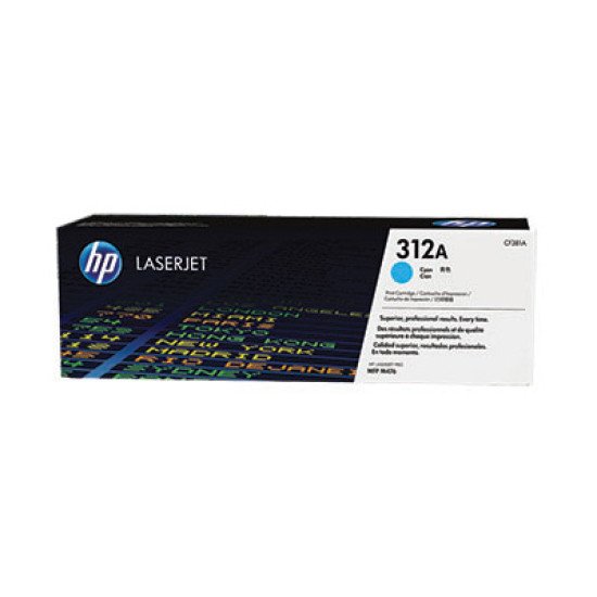 HP 312A  / CF381A Toner Cyan