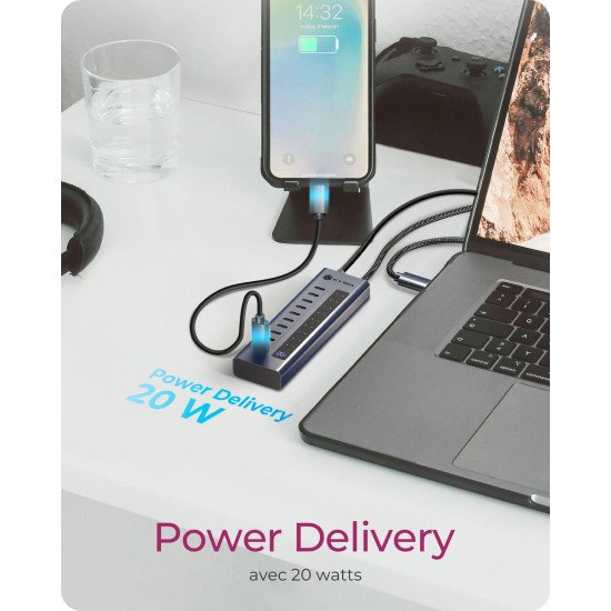 ICY BOX Hub 10 ports USB Type-C Gen 2 ICY BOX Hub 10 ports USB Type-C Gen 2