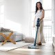 Cecotec Conga Rockstar RS50 Aspirateur balai Batterie Sec Sac à poussière 0,5 L 400 W Noir, Bleu 2200 Ah