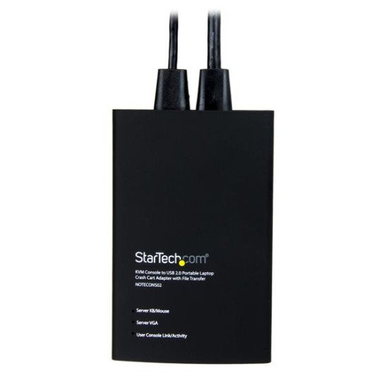 StarTech.com Adaptateur crash cart pour PC portable - Console KVM vers USB 2.0 avec transfert de fichier et acquisition vidéo