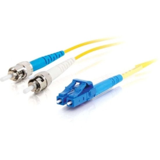C2G 85595 câble de fibre optique 1 m OFNR LC ST Jaune