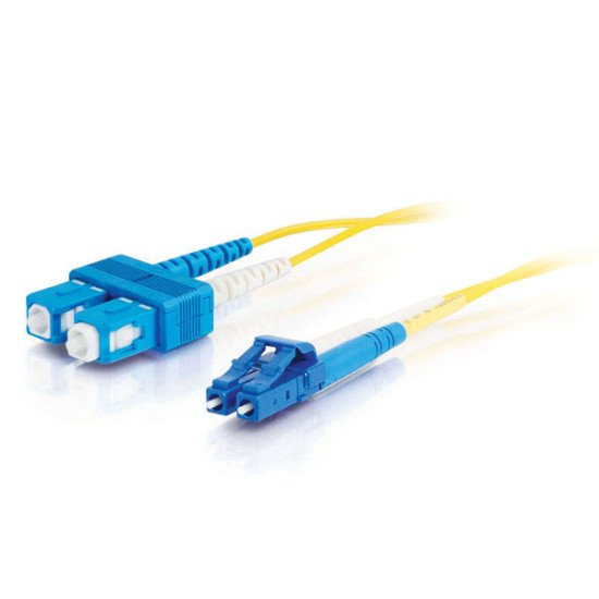 C2G 85592 câble de fibre optique 15 m LC SC OFNR Jaune