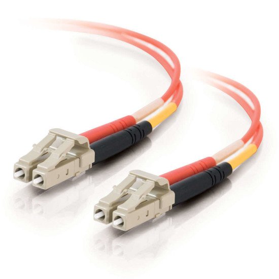 C2G 85503 câble de fibre optique 30 m OFNR LC Orange