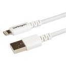 StarTech.com Câble Apple Lightning vers USB pour iPhone, iPod, iPad - 3 m Blanc StarTech.com Câble Apple Lightning vers USB pour iPhone, iPod, iPad - 3 m Blanc