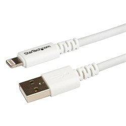 StarTech.com Câble Apple Lightning vers USB pour iPhone, iPod, iPad - 3 m Blanc StarTech.com Câble Apple Lightning vers USB pour iPhone, iPod, iPad - 3 m Blanc