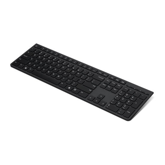 Lenovo 4Y41K04031 clavier RF sans fil + Bluetooth Belge, Anglais Gris