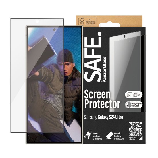 PanzerGlass SAFE95668 écran et protection arrière de téléphones portables Protection d'écran transparent Samsung 1 pièce(s)