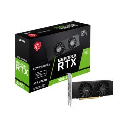 MSI GEFORCE RTX 3050 LP 6G OC carte graphique NVIDIA 6 Go GDDR6 MSI GEFORCE RTX 3050 LP 6G OC carte graphique NVIDIA 6 Go GDDR6