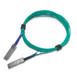 Nvidia MFA1A00-C030 câble de fibre optique 30 m QSFP Bleu Nvidia MFA1A00-C030 câble de fibre optique 30 m QSFP Bleu