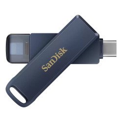 SanDisk iXpand lecteur USB flash 256 Go USB Type-C / Lightning 3.2 Gen 1 (3.1 Gen 1) Bleu