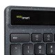 Targus Sustainable Energy Harvesting EcoSmart clavier Bluetooth QWERTZ Allemand Noir