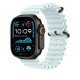 Apple MYP83ZM/A accessoire intelligent à porter sur soi Bande Bleu Fluoroélastomère, Titane Apple MYP83ZM/A accessoire intelligent à porter sur soi Bande Bleu Fluoroélastomère, Titane
