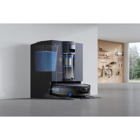 Ecovacs DEEBOT X12 OmniCyclone 0,25 L Noir