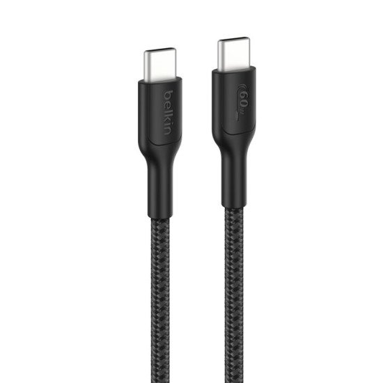 Belkin ENA008HQ2MBK câble USB USB 2.0 2 m USB C Noir Belkin ENA008HQ2MBK câble USB USB 2.0 2 m USB C Noir