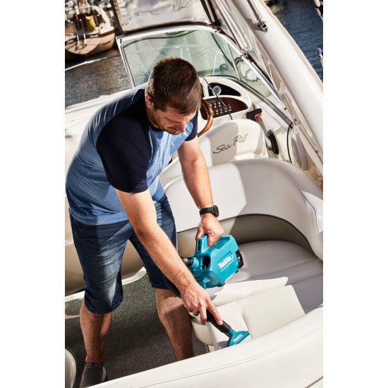 Makita DCL184Z aspirateur de table Bleu Sac à poussière