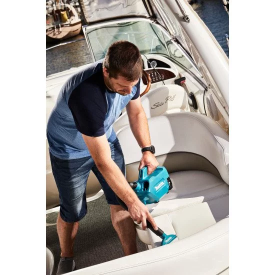 Makita DCL184Z aspirateur de table Bleu Sac à poussière Makita DCL184Z aspirateur de table Bleu Sac à poussière