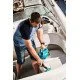 Makita DCL184Z aspirateur de table Bleu Sac à poussière Makita DCL184Z aspirateur de table Bleu Sac à poussière