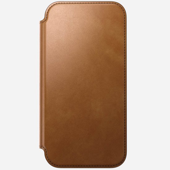 Nomad Modern Leather Folio coque de protection pour téléphones portables 17,5 cm (6.9") Housse Teint