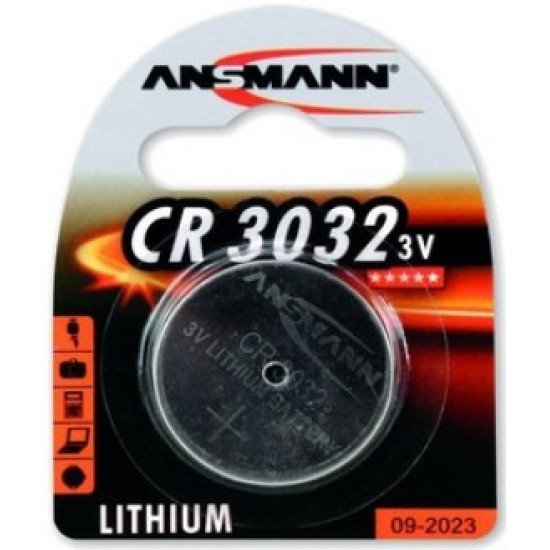 Ansmann 1516-0013 pile domestique Batterie à usage unique CR3032 Lithium