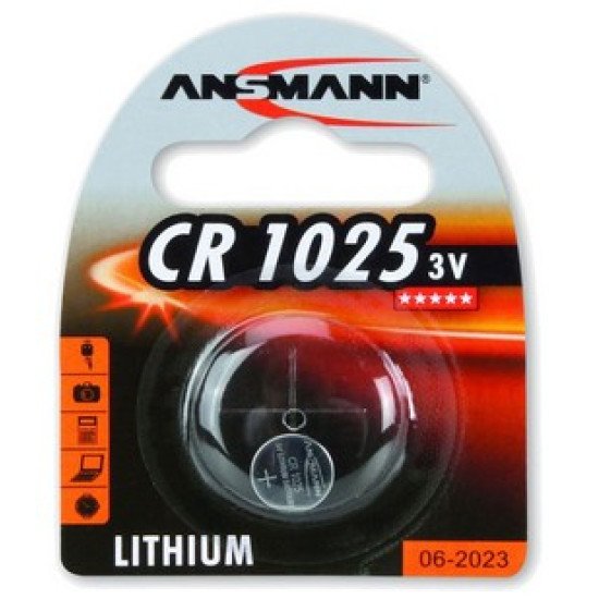 Ansmann 3V Lithium CR1025 Batterie à usage unique